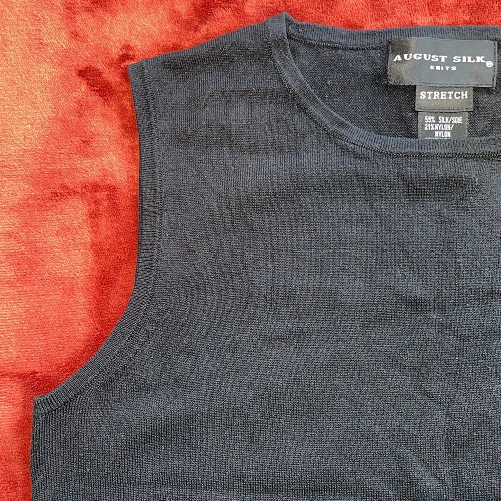 August Silk Knit Top - Picture 2 of 5